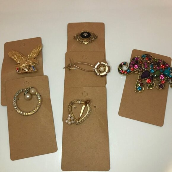 Vintage Brooch Pins Bundle of 6 - Picture 1 of 6